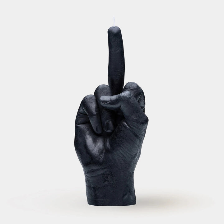 F*ck You Hand Gesture Candles CANDLEHAND Black  