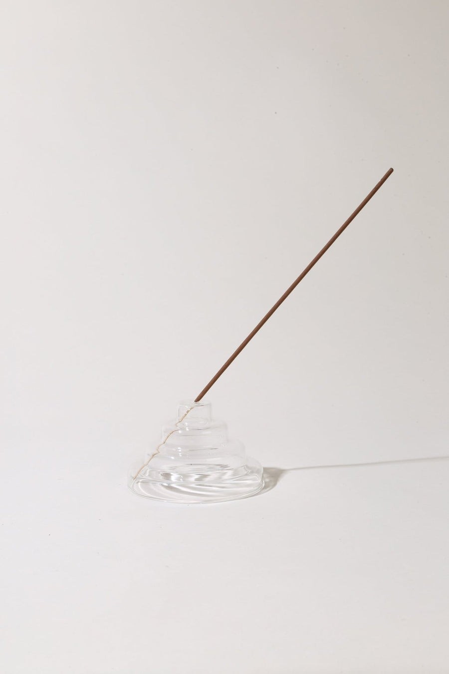 Meso Glass Incense Holder YIELD Clear  